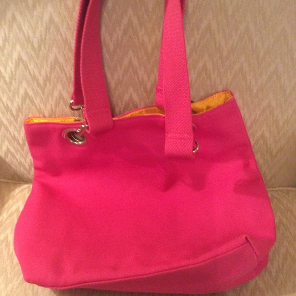 Relativity canvas pink handbag - Picture 5 of 6